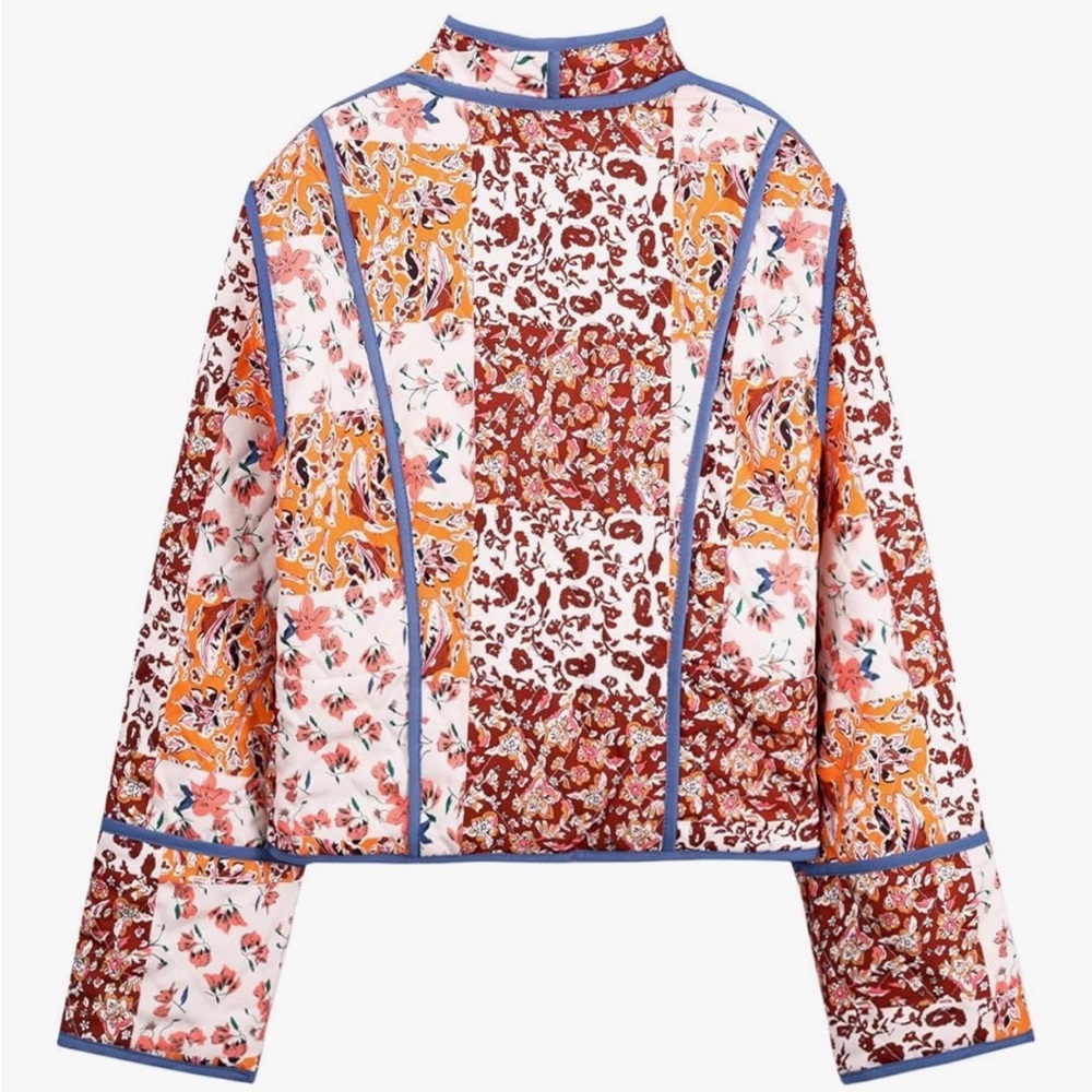 Floral Patchwork Jacket - image 2